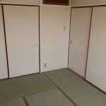 和室の襖を閉めると区切られた空間になります。
